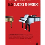 Easy Classics to Moderns Volume 17   Red Cover Piano