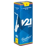 Vandoren V21 Tenor Saxophone Reeds - Box of 5