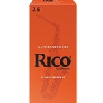 Rico Alto Saxophone Reeds- Box of 25