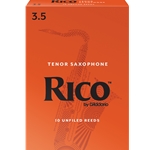 Rico Tenor Sax Reeds 3.5 - Box of 10