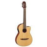 Yamaha NCX1 NT Nylon String Classical Cutaway Acoustic Electric Guitar - Natural