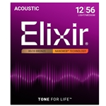 Elixir Acoustic 80/20 Bronze Light-Medium Guitar Strings