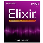 Elixir Light Phosphor Bronze Nanoweb