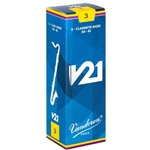 Vandoren V21 Bass Clarinet Reeds - Box of 5