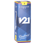 Vandoren V21 Bass Clarinet Reeds - Box of 5