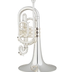 Eastman EMP304S Marching Mellophone - Silver-Plated
