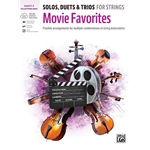 Solos, Duets & Trios for Strings: Movie Favorites - Cello/String Bass