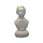 Halbe Grieg Small, Round Base Statuette