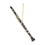 Black Clarinet Ornament