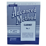 Rubank Advanced Method Volume I - Clarinet