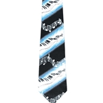 Wavy Keyboard Tie