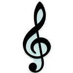 Treble Clef Magnet