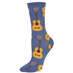 Acoustic Guitar Socks - Women's