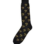 Bass Clef Socks - Men's