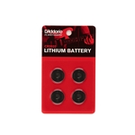 D'addario 4-Pack Lithium Batteries