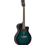 Yamaha APX600 Thinline Cutaway Acoustic Electric Guitar - Oriental Blue Burst