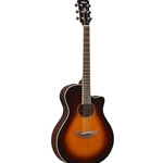 Yamaha APX600 Thinline Cutaway Acoustic Electric Guitar - Old Violin Sunburst