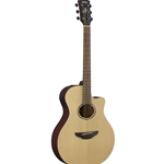 Yamaha APX600M Thinline Cutaway Acoustic Electric Guitar -  Matte Natural Satin