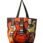 Abstract Guitar Tote Bag