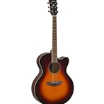 Yamaha CPX600 Medium Jumbo Cutaway Acoustic Electric Guitar - Old Violin Sunburst