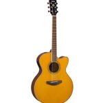 Yamaha CPX600 Medium Jumbo Cutaway Acoustic Electric Guitar  - Vintage Tint