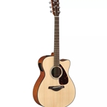 Yamaha FSX800C Small Body Cutaway Acoustic Electric Guitar - Ruby Red