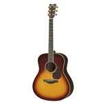 Yamaha LL16 w/ Hard Bag Jumbo Dreadnought ARE Acoustic/Electric Guitar - Brown Sunburst