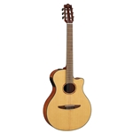 Yamaha NTX1-NT Nylon String Classical Cutaway Acoustic Electric Guitar - Natural