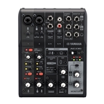Yamaha AG06 6 Channel Audio Interface Mixer - Black
