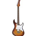 Yamaha PAC212VQM TBS Elctrc Gtr Tobacco Brown Sunburst