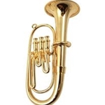 Euphonium Ornament - Gold