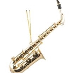 Saxophone Ornament - 4.5"