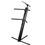 Gator 2-Tier Keyboard Stand with Mic Boom