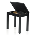 Wooden Keyboard Bench with Flip up Storage