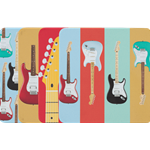 Fender Stratocaster Modern Design Coaster Set of 4