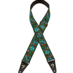 Fender 2" Mosaic Jacquard Guitar Strap - Green