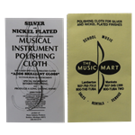 Music Mart Polishing Cloth - Silver & Nickel Finishes