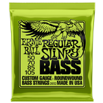 Ernie Ball Regular Slinky Nickel Wound Electric Bass Strings - 50-105 Gauge