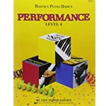 Bastieen Piano Basics, Performance Book, Level 4