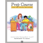 Alfred's Prep Course, Activity & Ear Training Book, Level F