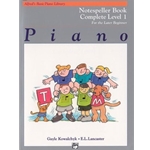 Alfred Basic Piano Library, Notespeller Book, Complete Level 1