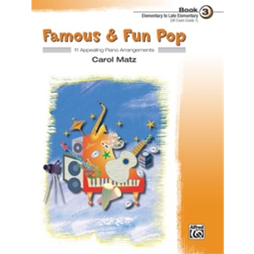 Famous & Fun Pop Book 3 Piano