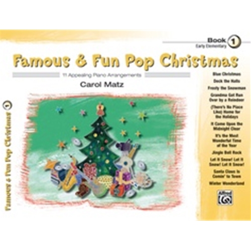 Famous & Fun Pop Christmas bk 1