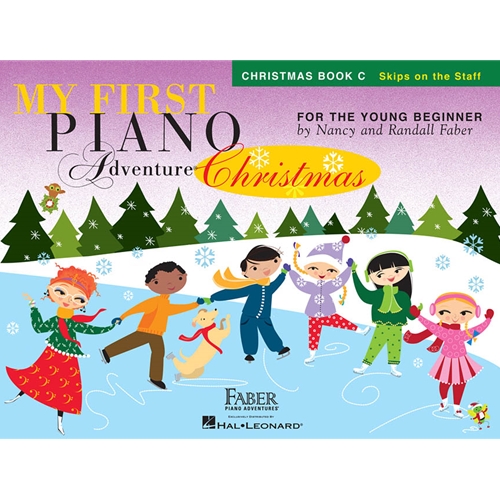 My First Piano Adventure Christmas Book C  Skips on the Staff