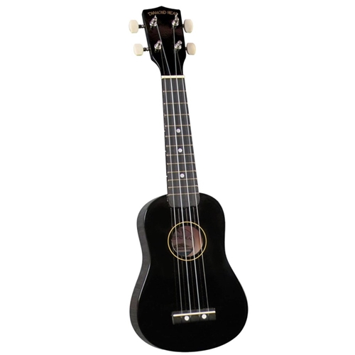 Diamond Head DU100 Black Ukulele