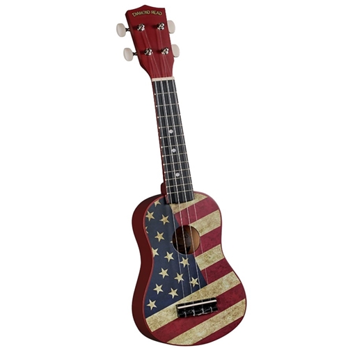 Diamond Head DU131 American Flag Ukulele