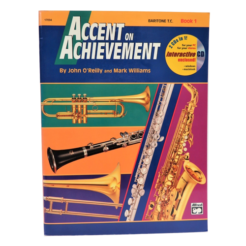 Accent on Achievement Book 1 - Baritone - Euphonium TC