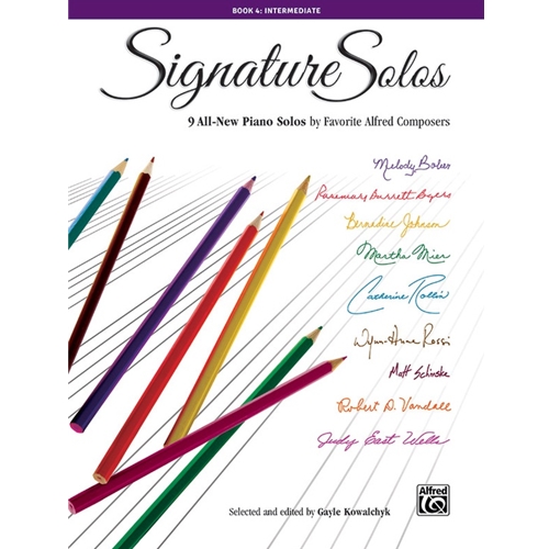 Signature Solos - Book 4
(NF 2021-2024 Moderately Difficult I - The Wilmington Waltz & Love Will See Us Through)