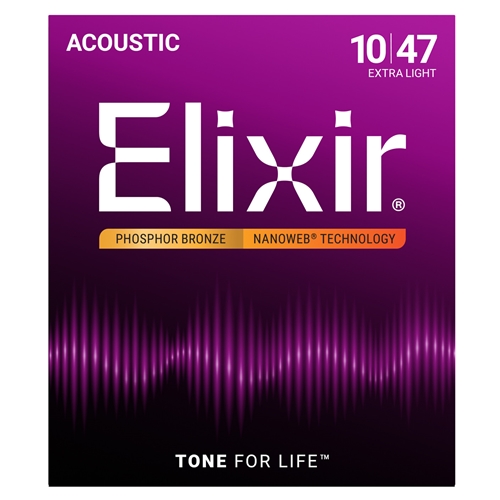 Elixir 12-String Light Phosphor Bronze Nanoweb