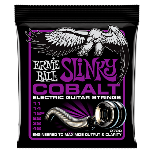 Ernie Ball Cobalt Power Slinky Electric Guitar Strings